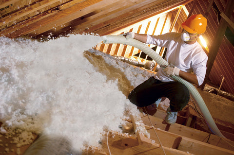 Attic insulation to R50